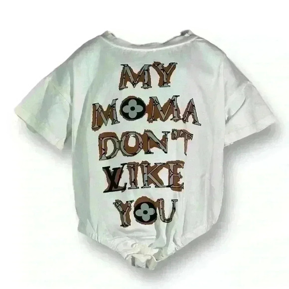Cotton t-shirt baby onesie 0-6 months - Picture 1 of 4
